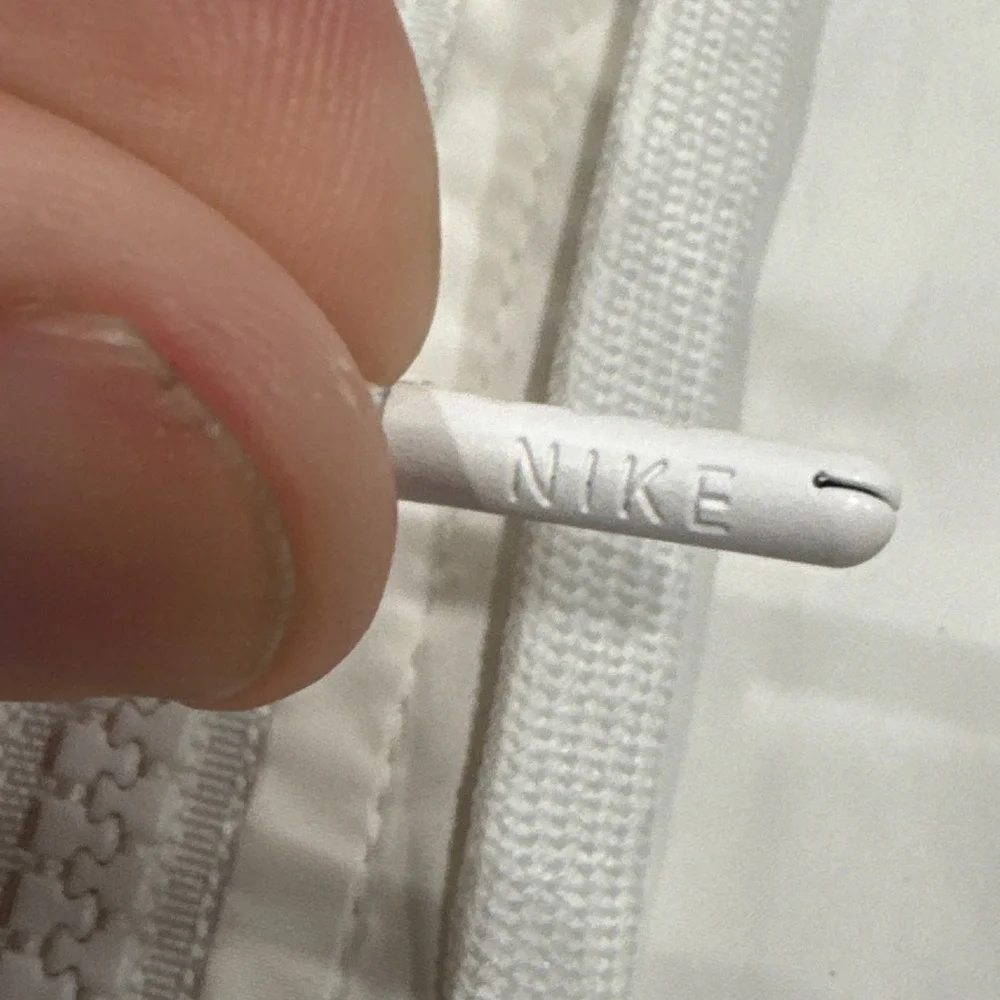 Nike Full Zip‎ Windrunner Hooded Windbreaker Jacket - Sail Off White Medium #576